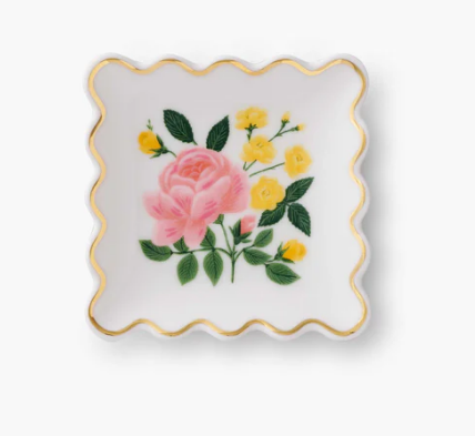 Rifle Paper Co - Ring Dish - Roses - Findlay Rowe Designs