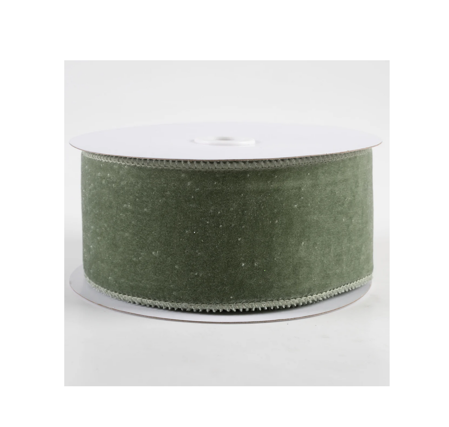 A&B Floral - Ribbon - 2.5in Velvet - Sage Green