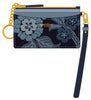Spartina - Slimcard Coinpurse - Japonica Floral Navy - Findlay Rowe Designs