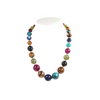 Caroline Hill - Necklace - Cambridge Chunky Marble - Dark Multi - Findlay Rowe Designs