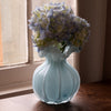 Beatriz Ball - GLASS Vento Medium Round Bud Vase- Sky