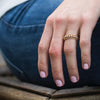 Enewton - Classic Gold 3mm Bead Ring  - Size 7 - Findlay Rowe Designs