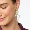 Julie Vos - Madison Link Earring - Tortoiseshell - Findlay Rowe Designs