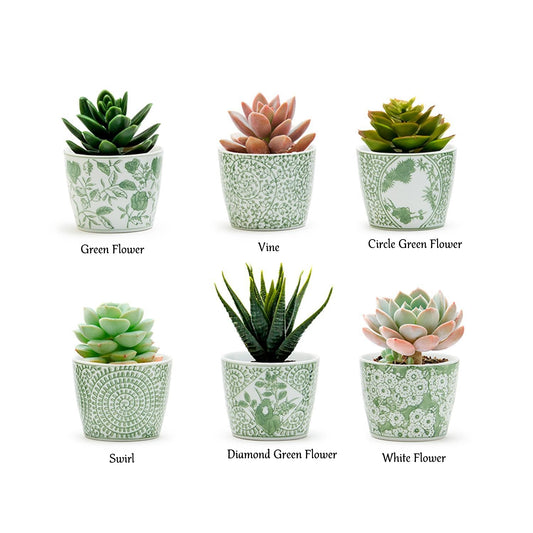 Countryside Collection - Cachepot - Green Small - Findlay Rowe Designs