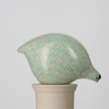 Quail - Pecking - White Speckled Turquoise - Findlay Rowe Designs
