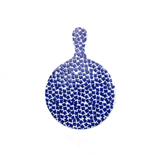 Vietri - Round Cheese Board - Santorini Flowers - Findlay Rowe Designs