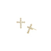 Natalie Wood - Earring - Legacy Cross Stud - Gold - Findlay Rowe Designs