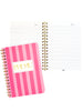 Duo Threads -  Stripe Sorority Notebook - Sorority