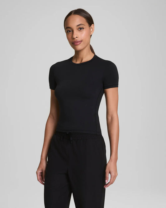 Spanx - Barenaked Bicep Tee - Black - Findlay Rowe Designs