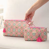 Laura Park - Cosmetic Bag - Quilted Signature - Gasparilla - Small - Findlay Rowe Designs