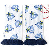8 Oak Lane - Towel - Tassel Trim - Holiday Chinoiserie - Set 2 - Findlay Rowe Designs