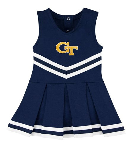 Georgia Tech Cheerleader Bodysuit Dress - Findlay Rowe Designs