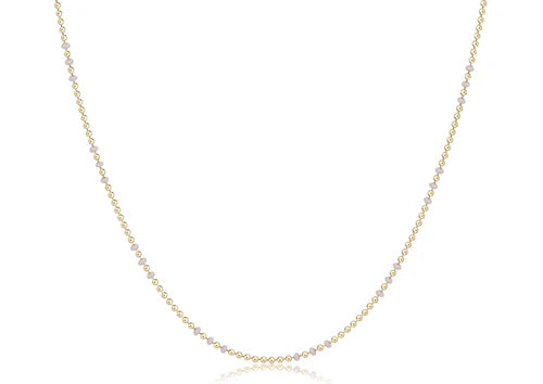 Enewton - Necklace - 15in Choker - Hope Joy - Off White - Findlay Rowe Designs