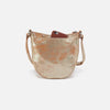 Hobo - Lexi Crossbody - Pebbled Leather Saddle Stardust