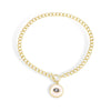 Brianna Cannon - Necklace - G Logo on White - Findlay Rowe Designs