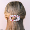 Teleties - Flat Round Hair Clip - Minnie Loves Her Bows - Medium - Findlay Rowe Designs