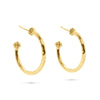 Capucine de Wulf - Earring - Berry Slice Medium Hoop - Gold - Findlay Rowe Designs