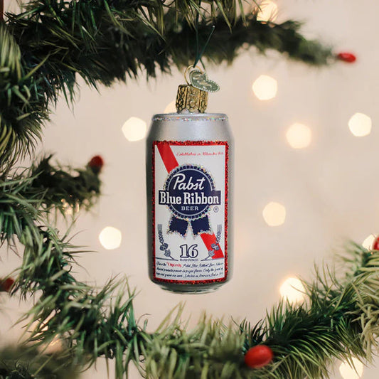Old World Christmas - Ornament - Pabst Blue Ribbon Beer Can