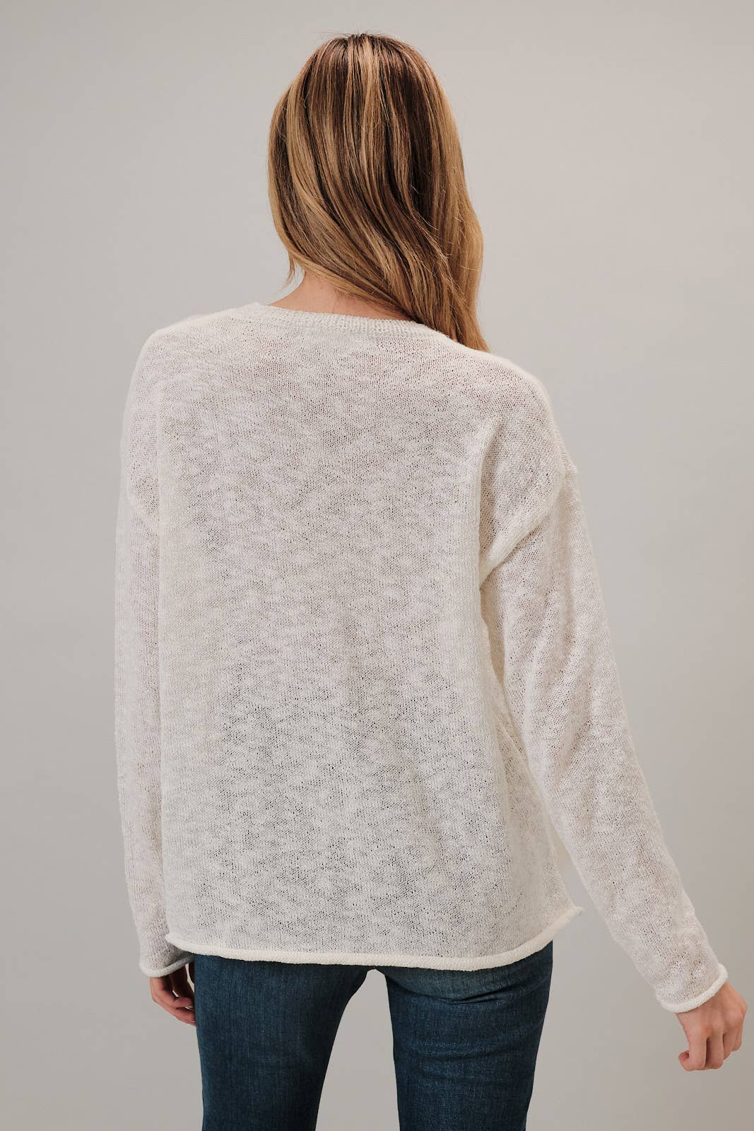 Sunday Edition by Le Lis - Mesh Sweater - Beach Day - Findlay Rowe Designs
