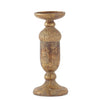 Candleholders - Pillar -  Acorn - Gold & Bronze - Findlay Rowe Designs