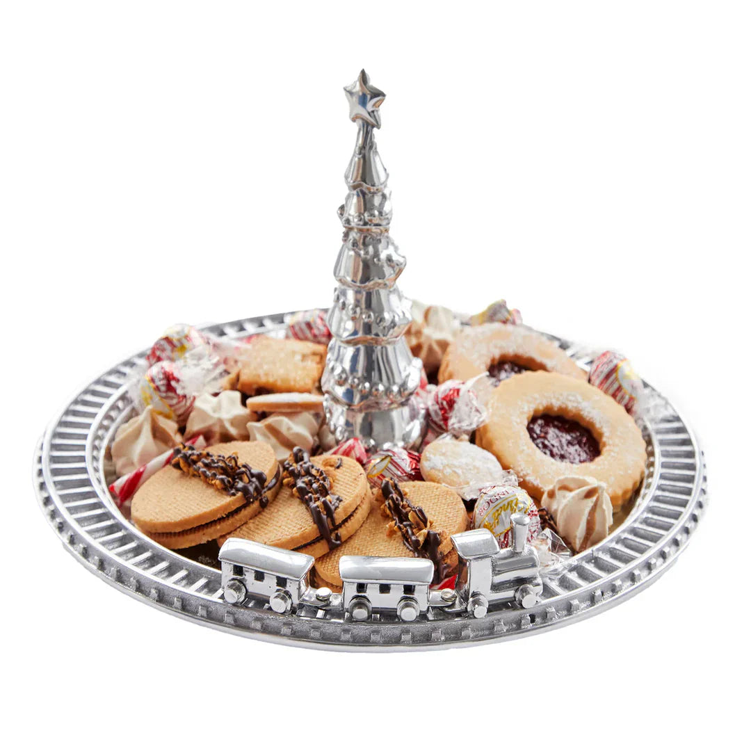 Christmas Tree & Train Server - Findlay Rowe Designs