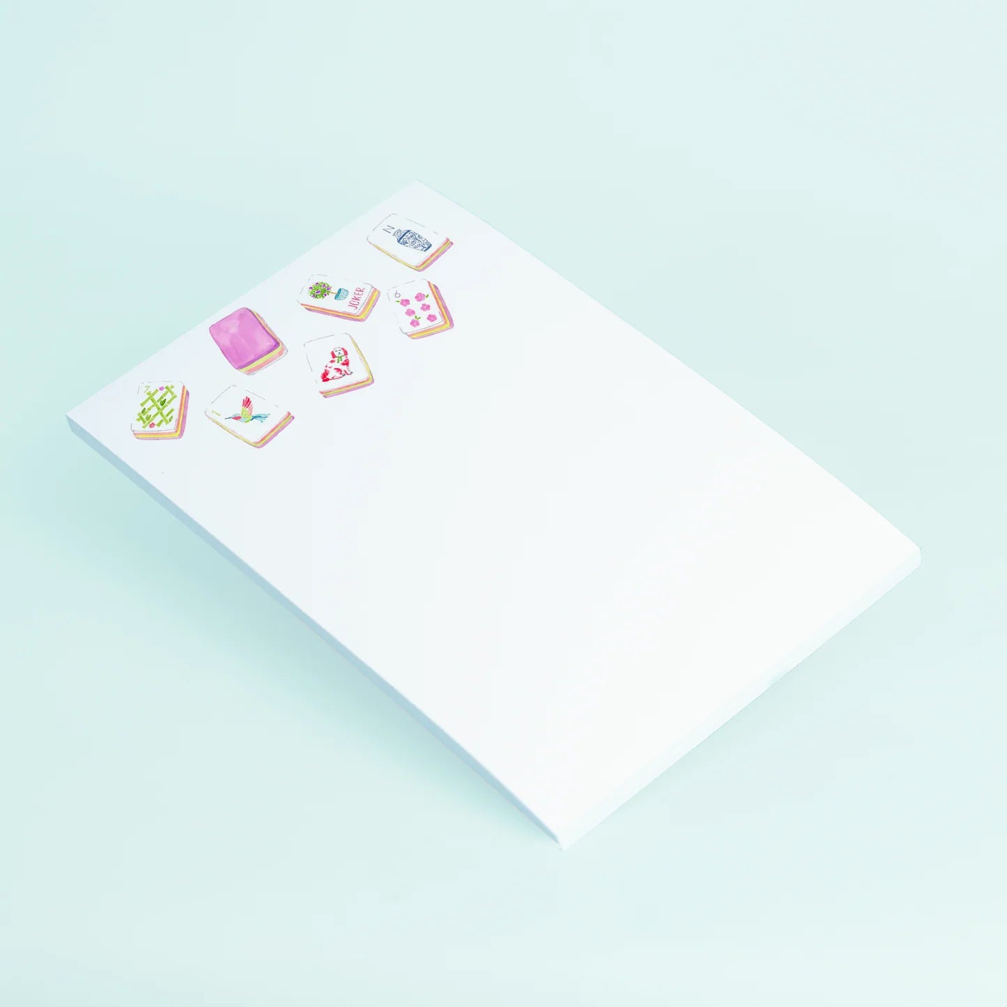 Taylor Paladino - Notepad - Large Mahjong Tiles