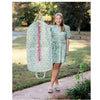 Heart of Grace - Quilted Garment Bag - Château Rosé Luxe - Findlay Rowe Designs