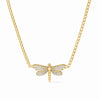 Julie Vos - Necklace - Dragonfly Pavé Delicate - Findlay Rowe Designs