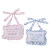 Baby - Pillow Door Hanger - Welcome to the World - Findlay Rowe Designs