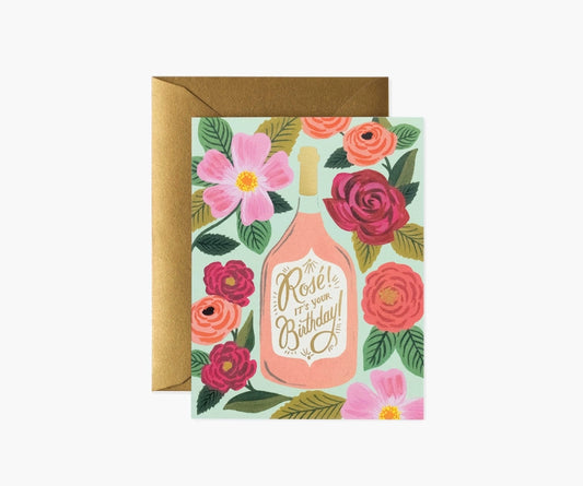 Rifle Paper- Rosé It's Your Birthday Card
