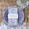 Hester and Cook - Guest Towel Napkins - Blue Regal Peacock - Findlay Rowe Designs