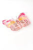 Catherine Cartie - Acrylic Art Block - Butterfly - Pink and Green - Large - Findlay Rowe Designs