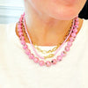 The Silver Wren - Necklace - Lucky Fish Beaded - Navy 16in - Findlay Rowe Designs