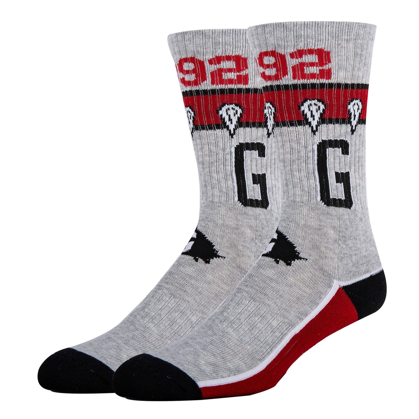 Oooh Yeah - Womens Crew Socks - Georgia  - Small