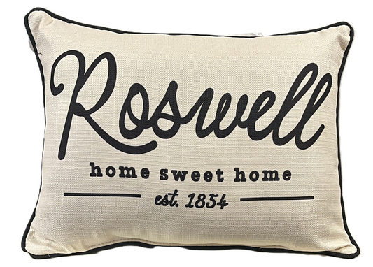 Little Birdie - Roswell - Home Sweet Home Pillow - Findlay Rowe Designs