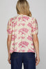 Top - Woven Ruffle Neck - Magenta - Findlay Rowe Designs
