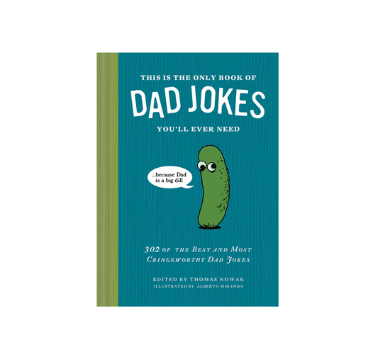 This Is the Only Book of Dad Jokes You’ll Ever Need - Findlay Rowe Designs