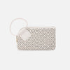 Hobo - Sable Wristlet - Perforated Leather - Ecru Daisy - Findlay Rowe Designs