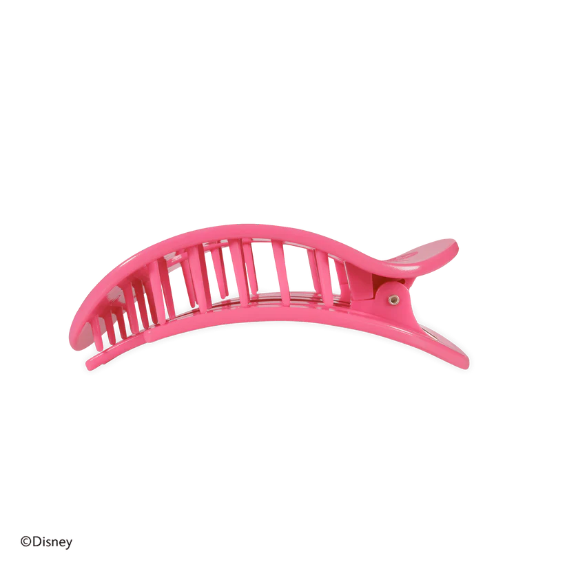 Teleties - Flat Round Hair Clip - Minnie Mouse Pink - Medium - Findlay Rowe Designs