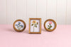 Mud Pie - Framed Floral - Embroidered - Findlay Rowe Designs