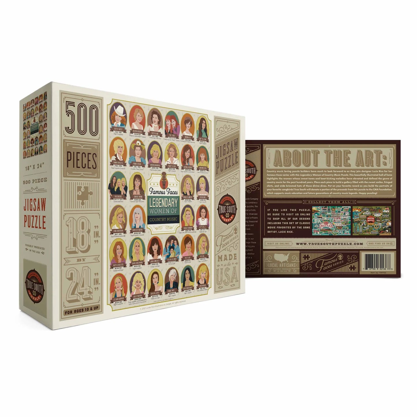 Puzzle - Legendary Women of Country Music - Findlay Rowe Designs