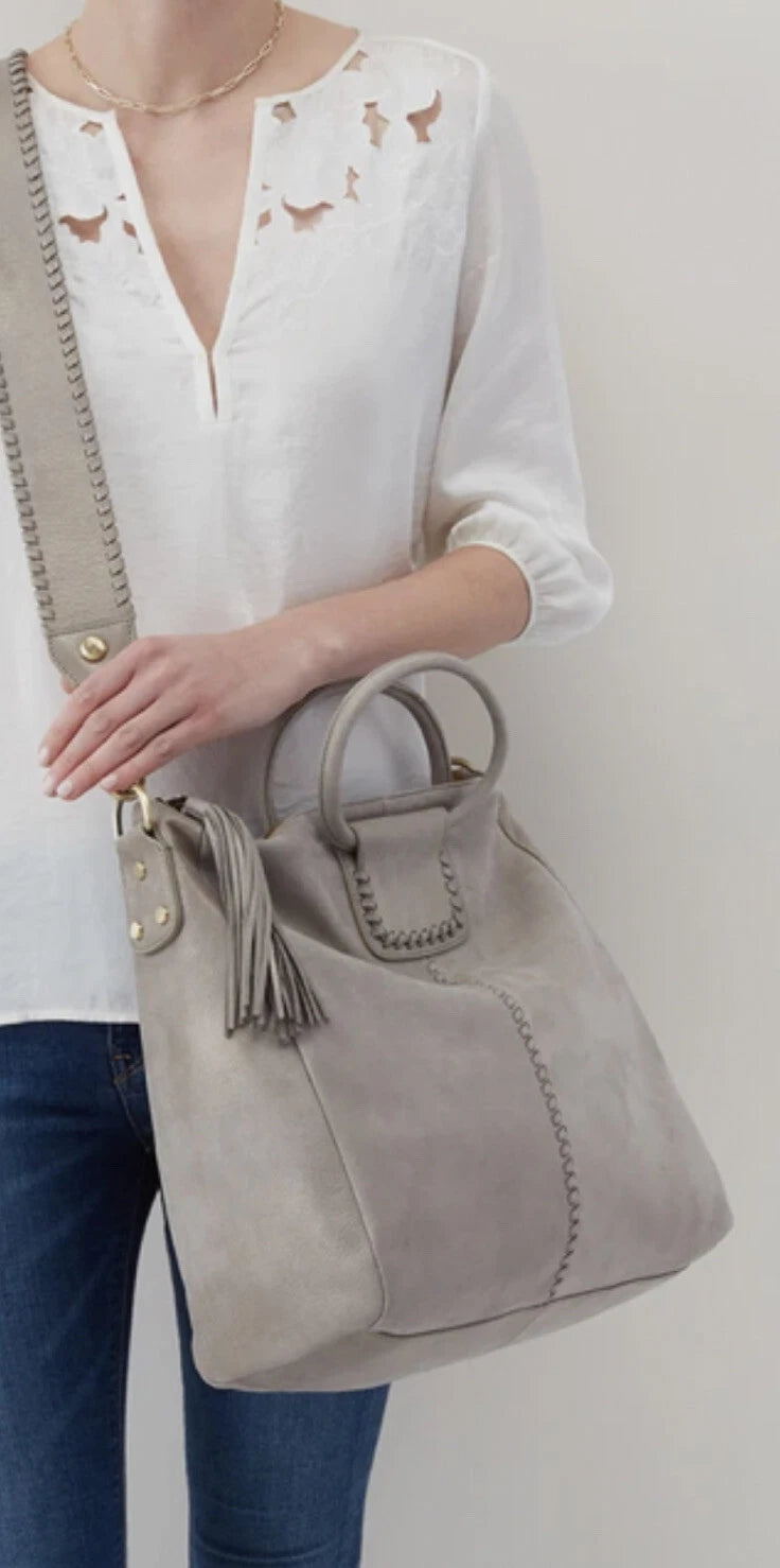 Clearance - Hobo - Sheila Large Satchel -  Golden Granite - Findlay Rowe Designs