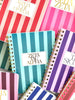 Duo Threads -  Stripe Sorority Notebook - Sorority