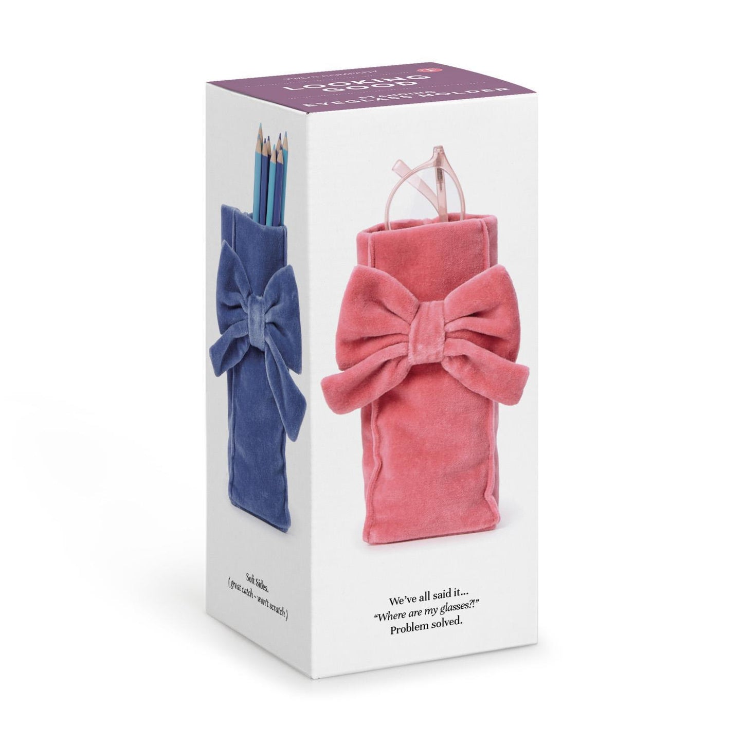 Triangular Weighted Eyeglasses Holder - Bow - Assorted - Findlay Rowe Designs