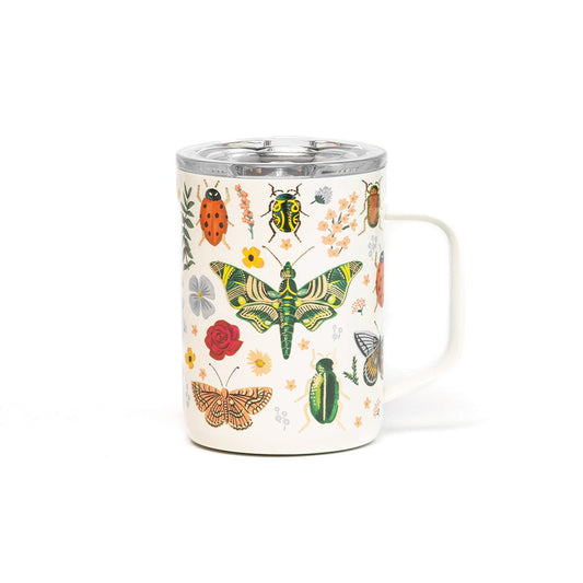 Corkcicle - Mug - 16oz Rifle Paper - Curio Cream