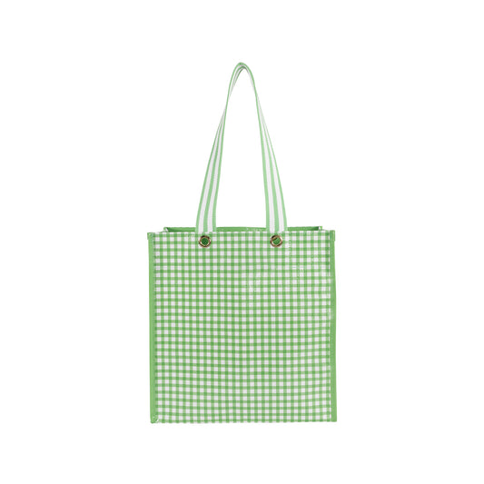 Martha Stewart - Market Tote - Arcadian Green Gingham - Findlay Rowe Designs