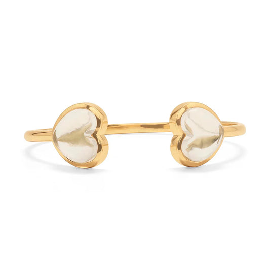 Bracelet - Love Bangle - Clear Quartz - Findlay Rowe Designs
