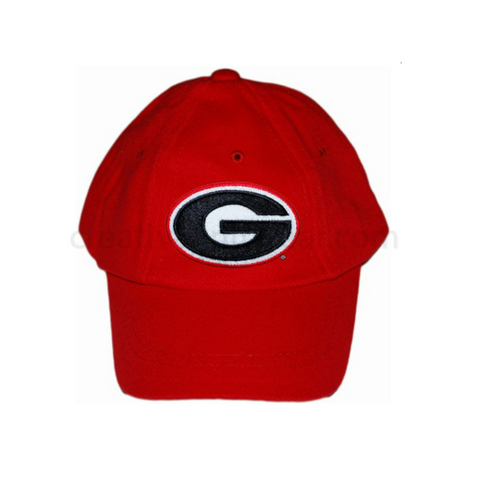 Creative Knitwear - Baby -  Baseball Cap - UGA Power G - Red - Findlay Rowe Designs