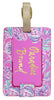 Lilly Pulitzer - Luggage Tag - Don't Be Jelly - Findlay Rowe Designs