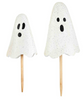 Mud Pie - Halloween Metal Ghost Yard Stake